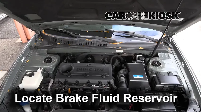 2010 Hyundai Sonata GLS 2.4L 4 Cyl. Brake Fluid